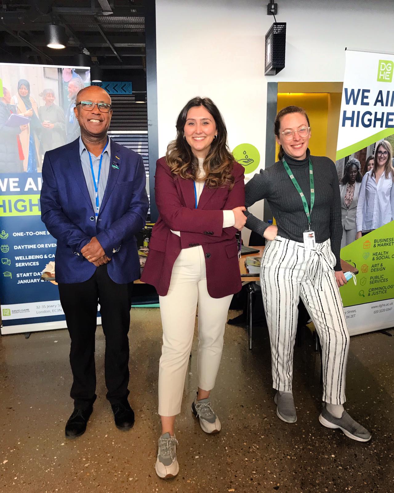 DGHE Attends University Search Fair 2022