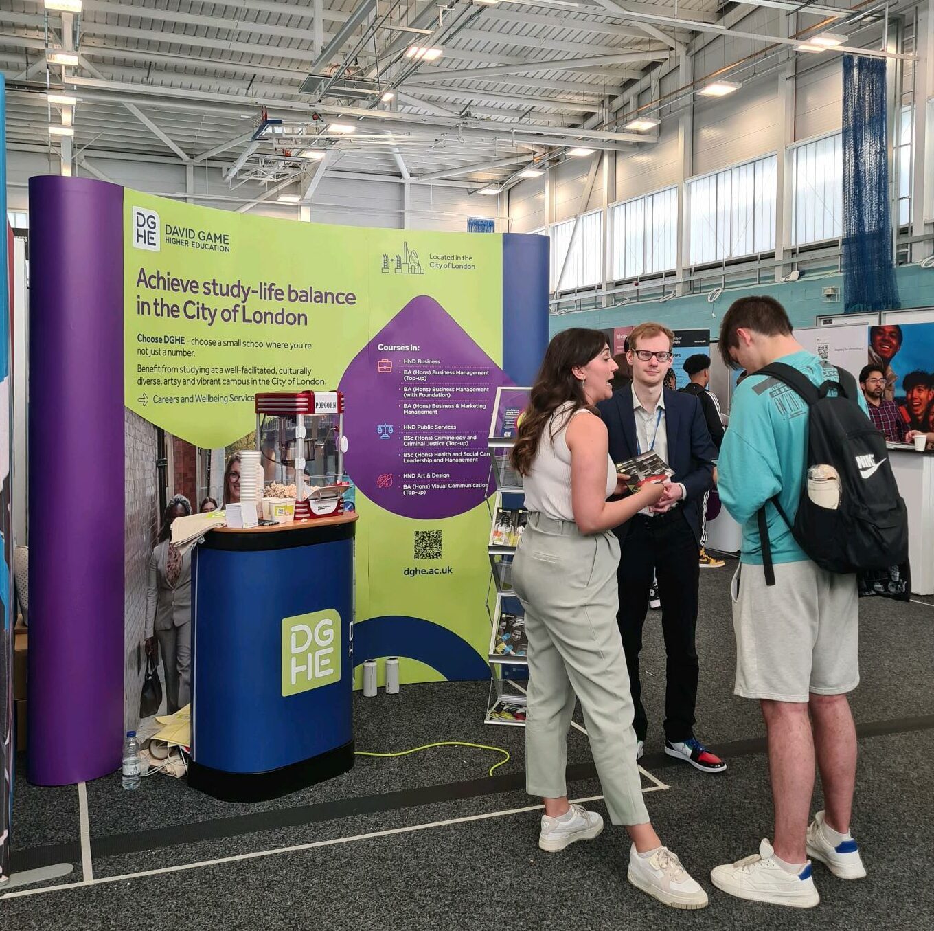 DGHE Attends UCAS East London Exhibition 2022