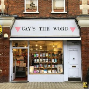 Gays' The Word Library entry in London