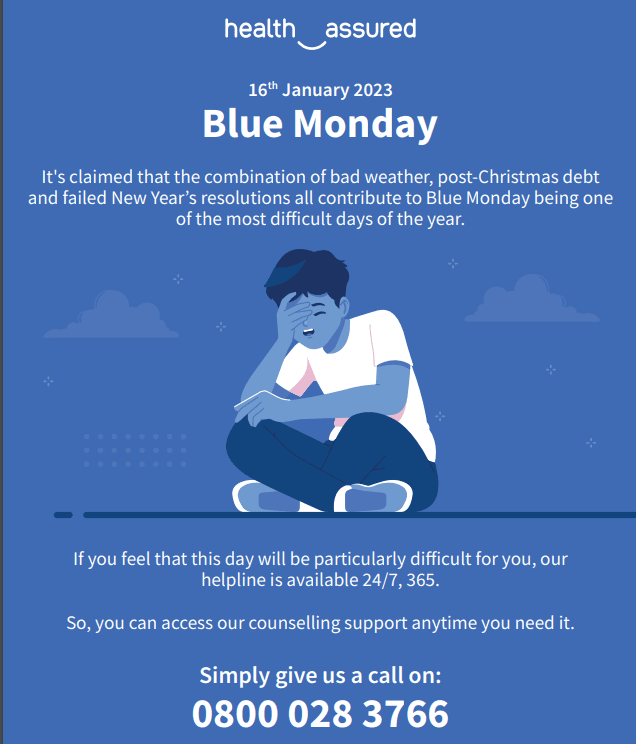 Blue Monday what is it and what to do about it! David Game Higher