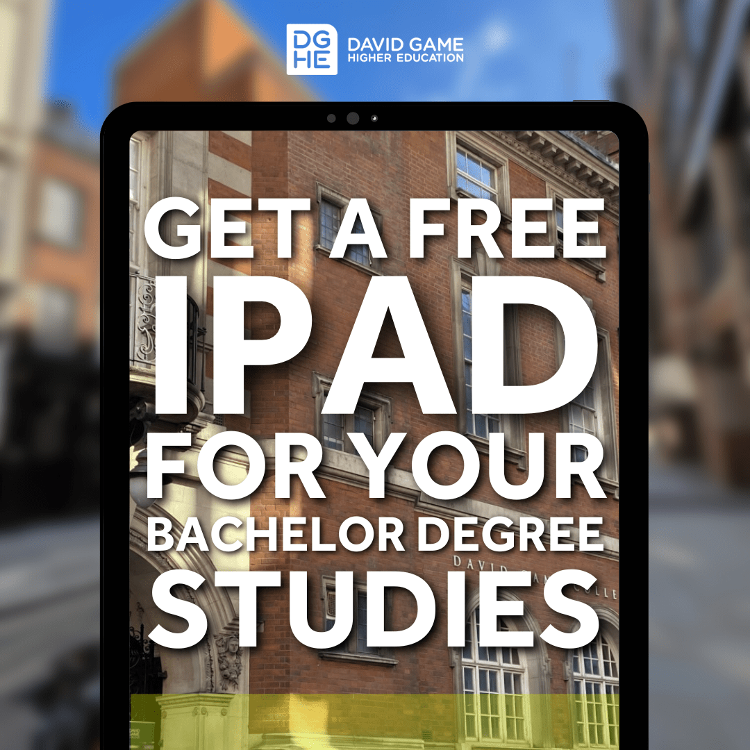 Get a FREE iPad for your studies!