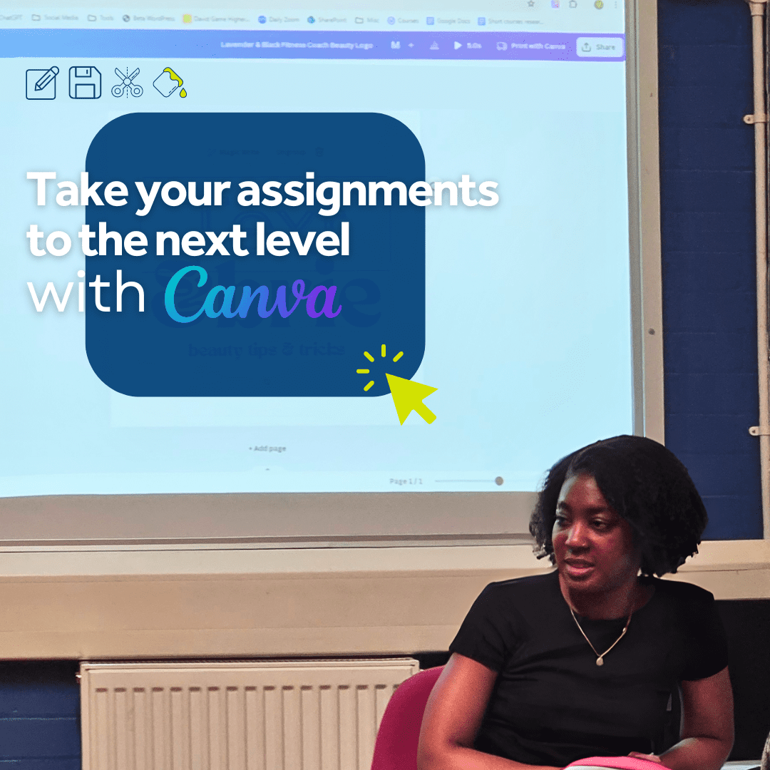 Take your assignments to the next level with Canva